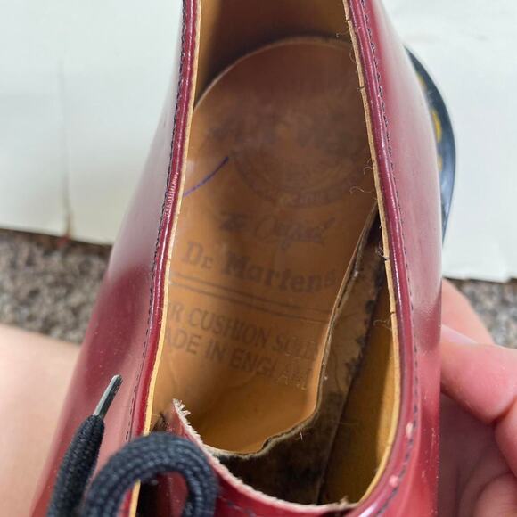 Dr. Martens Burgundy Oxfords main image 4
